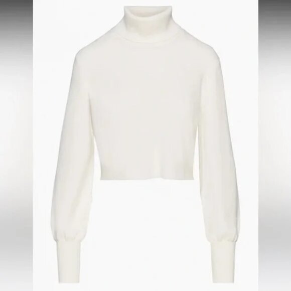 Aritzia Wilfred Rebecca Sweater - Light Birch - Picture 5 of 11